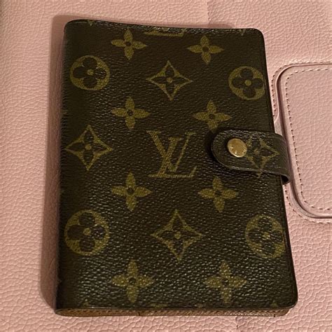 vintage louis vuitton zippered day planner|Louis Vuitton Authentic Vintage Monogram Zip Day Planner.